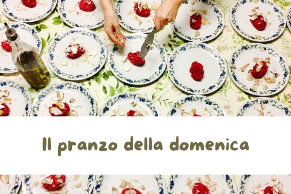 MENÙ DI DOMENICA 20 LUGLIO 2025
